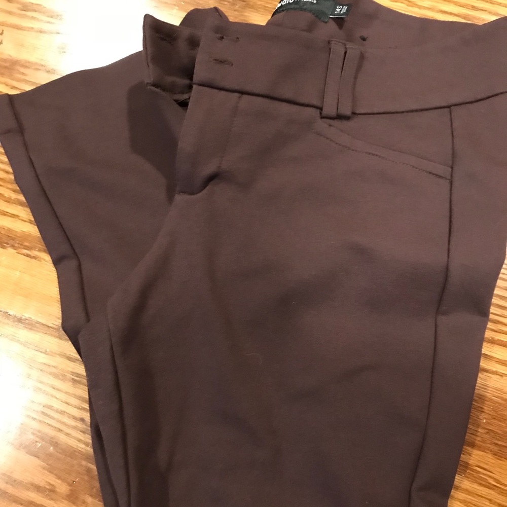 Brown dress pants